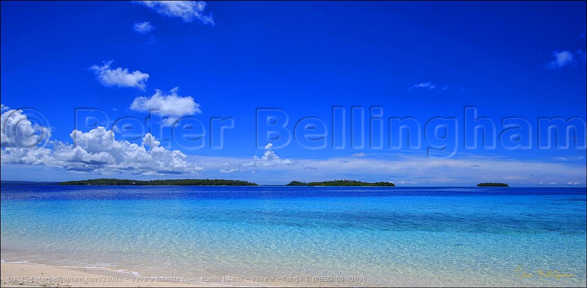 Peter Bellingham Photography Vava'u Islands from Eueiki Island - Vava'u - Tonga T (PB5D 00 7109)